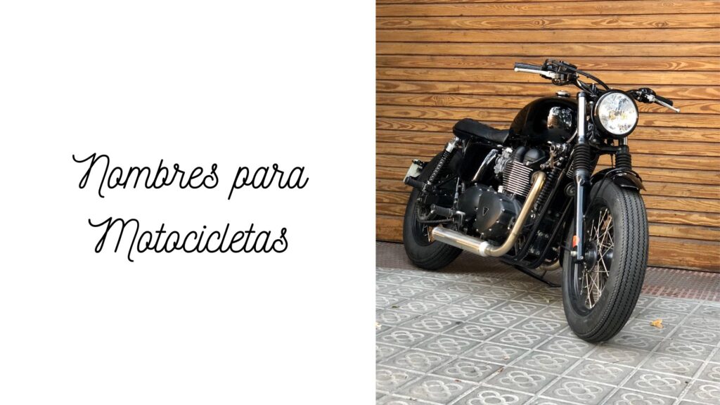 Nombres para Motocicletas